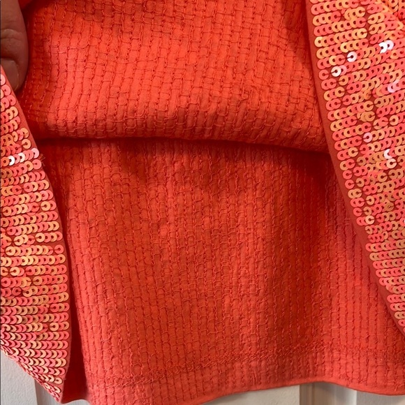 J. Crew Peach Sequin Tank Top with Rounded Neckline - Size XS - Picture 7 of 13